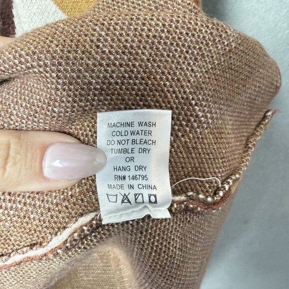 4Sienna Cicille Long Sleeve Sweater Dress Cut Out and Tie Back Details Fall L - Picture 5 of 8